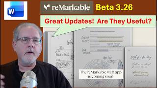 Remarkable Beta 3.26:  Import Word Docs and New Web App!