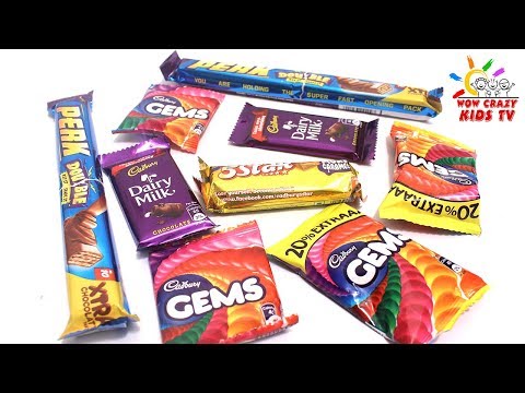KINDER JOY AND OTHER CANDIES OPENING