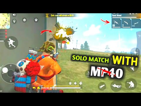 Solo Match M82B With MP40 ll Garena Free Fire ll Delhi Gamerz YT.