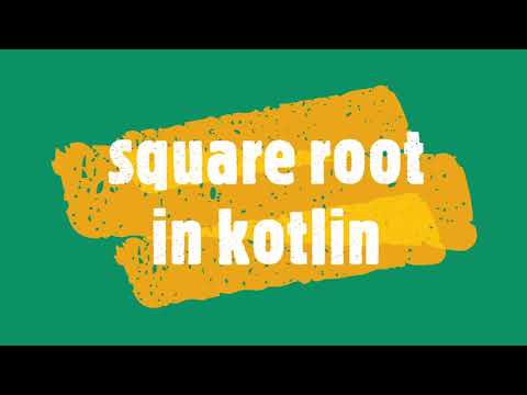 sqrt in kotlin