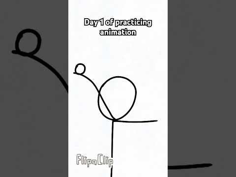 Day one of practicing animation principles - Anticipation + Squash & Stretch