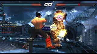 Tekken Global Mod Season 4 - Jin Kazama Sample Combo #5