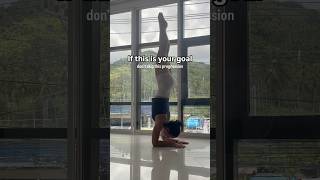 Pincha Pose/Forearm Stand #calisthenics #yoga