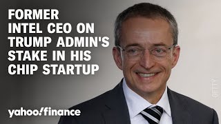 Former Intel CEO explains why the Trump administration is taking a stake in his chip startup
