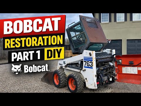 Fixing my Bobcat 763 Restoration Part 1
