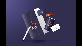 I designed this logo for a coffee shop | Logo Design Presentation