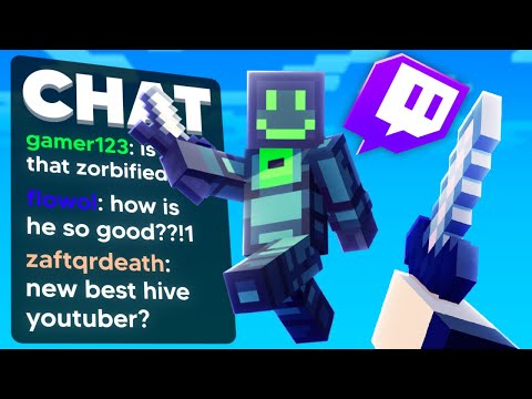 I Made Minecraft Streamers RAGE QUIT on The Hive!