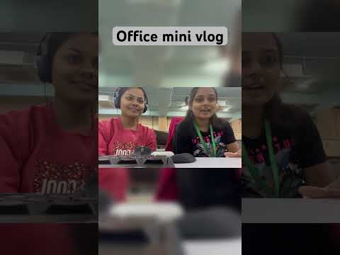 Corporate office mini vl￼og #minivlog #viralshorts #trending #vlog #authenticliving