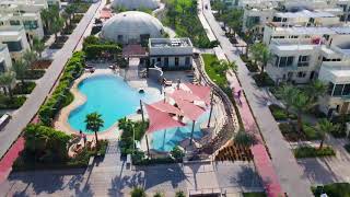 The Sustainable City in the UAE, Dubai filmed by drones: TSC AFTER RAIN MONTAGE