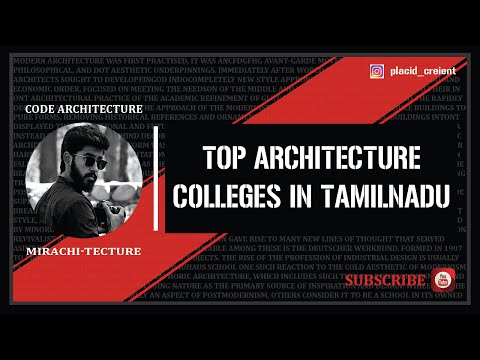 Top architecture colleges in TAMIL NADU