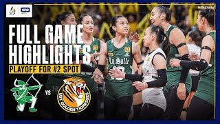 UST vs. DLSU | FULL GAME HIGHLIGHTS | UAAP SEASON 87 WOMEN’S VOLLEYBALL PLAYOFF | APR. 30, 2024
