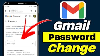 How to Change Gmail Password | Gmail Ka Password Kaise Change Kare | Gmail Account Password Change