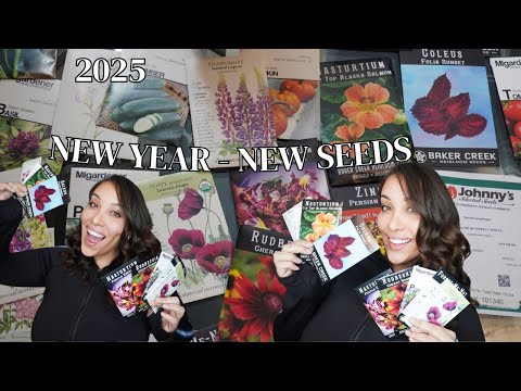 2025 FLOWER AND VEGETABLE SEED HAUL