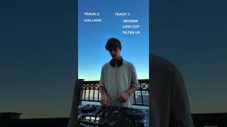 Easiest technique for mixing two house tracks! ☀️ #LearnToDJ #DJTechnique #BeginnerDJ