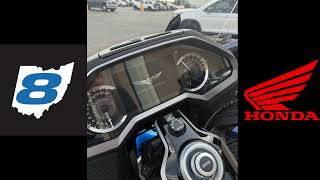 (49889) Used 2022 Honda Gold Wing Tour DCT Motorcycle for sale near Akron, OH.