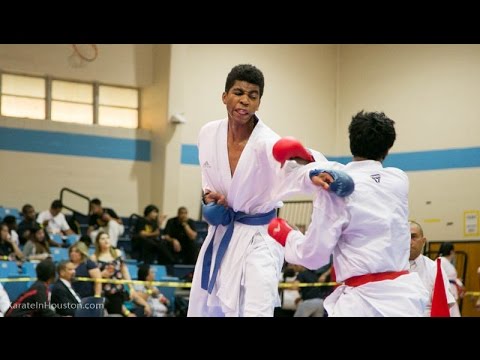 Marvin Ndem's amazing performance at the Kume International Karate Championship Tomodachi 2017