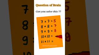 Math Puzzle problems || question of mind || can you solve this ?? #shorts
