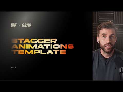Create GSAP Animation Templates in Webflow — Finally!