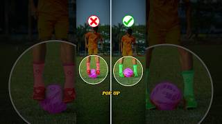 How to do POP UP SKILL ⚽️.#football #footballflick #soccer #popup #shorts