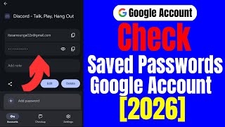 How To Check Saved Passwords In Google Account [2026]