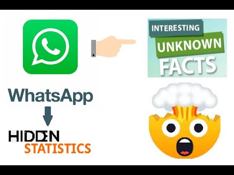 WhatsApp Amazing Facts and Statistics ! WhatsApp Status, Website
