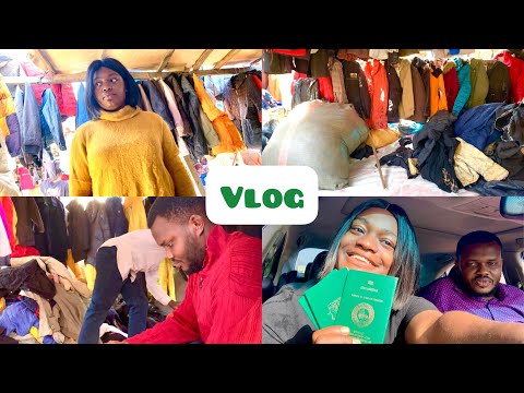 WE FINALLY COLLECTED OUR UK VISAS, SHOPPING FOR THRIFT WINTER ESSENTIALS, CHANGE OF TRAVEL PLANS.
