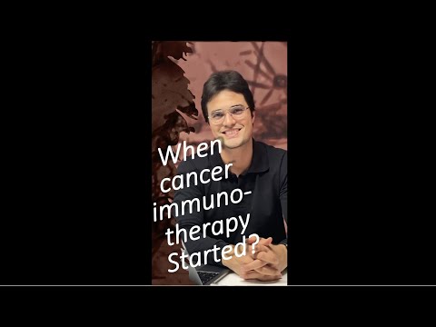 How cancer immunotherapy started? #health #immunity #cancer #cancersurvivor #immunotherapy
