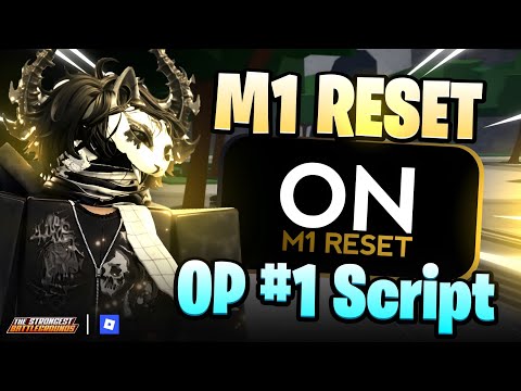 *OVERPOWERED* M1 RESET SCRIPT 🔥 | THE STRONGEST BATTLEGROUNDS - TSB
