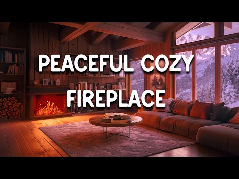 Saxophone Music with Gentle Snowfall ❄️ | Peaceful Winter Melodies | Relaxation & Stress Relief