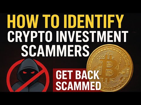 How to Identify Crypto Investment Scammers / Crypto & Bitcoin Recovery | Get Back Scammed Bitcoin