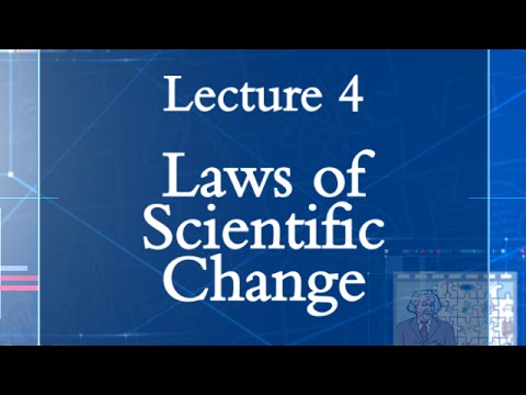 HPS100 Lecture 04: Laws of Scientific Change