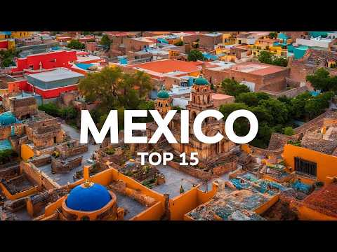 Top 15 Best Places to Visit in Mexico | Travel 4K