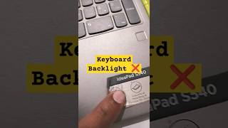 Lenovo IdeaPad S540 Series Laptop Keyboard Backlight Not Working Problem#macnitesh#keyboardtricks