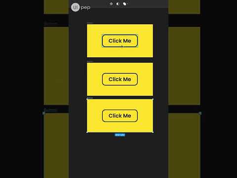 How to create neubrutalism button in #figma #ui #design