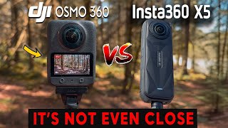 DJI OSMO 360 VS Insta360 X5 - FULL 360 CAMERA COMPARISON