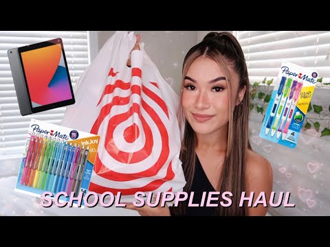 BACK TO SCHOOL SUPPLIES HAUL 2021