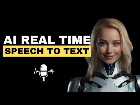 INCREDIBLE Fast AI Real Time Speech to Text Transcribtion -  Build From Scratch