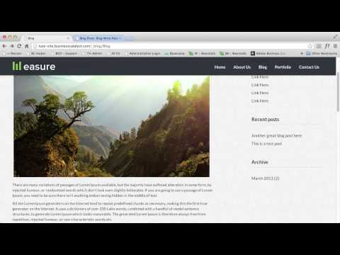 Business Catalyst Tutorial - Adding Pinterest to Blog Posts