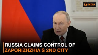Russia claims control of Zaporizhzhia's 2nd city and more news | DD India Newshour
