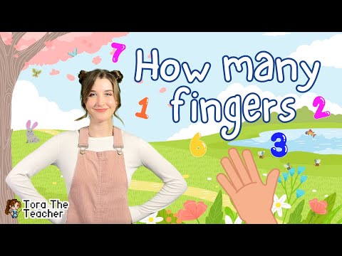 How Many Fingers | Kids Song | Action Songs for Children