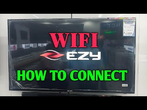 HOW TO CONNECT WIFI ON EZY TV