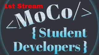 MoCo Student Developers Meeting #1