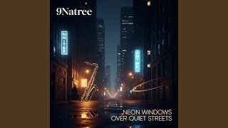 Neon traces dissolve inside quiet neighborhoods