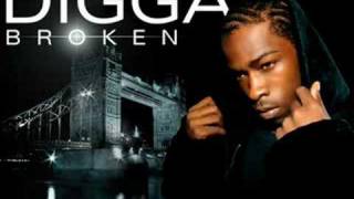 Digga - Broken  ♥with Lyrics♥