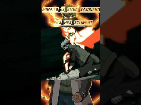Minato 😀❤️ affection for his student ❤️❤️🎉 #naruto #anime #viral #trending