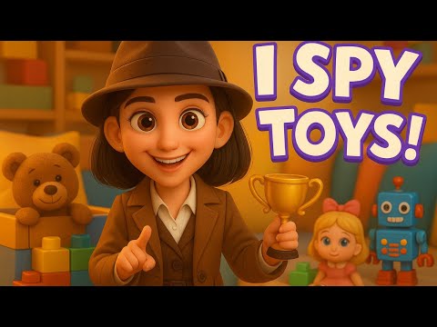 I Spy Toys Game for Kids | Part 1 – ESL Fun with Ana