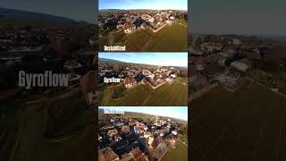 Don't use #rocksteady on your #djiosmoaction5pro use #gyroflow instead if you use it for #fpv #drone