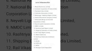 All Navratna PSUs List #ssccgl #sscchsl #ssc #sscgujarati #gujarat #navratna #psus #psu #exam