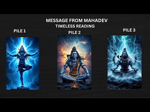 Urgent Message from Mahadev – Pick a Pile | Timeless Reading |Shiv Motivation #shivbhakt #fyp #trend