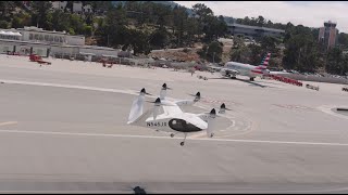 First Piloted eVTOL Air Taxi Flight Between Two Public Airports